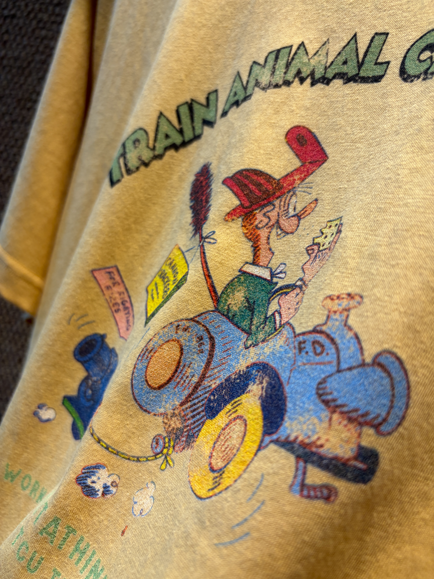 Cartoon Car Tee Detail 2