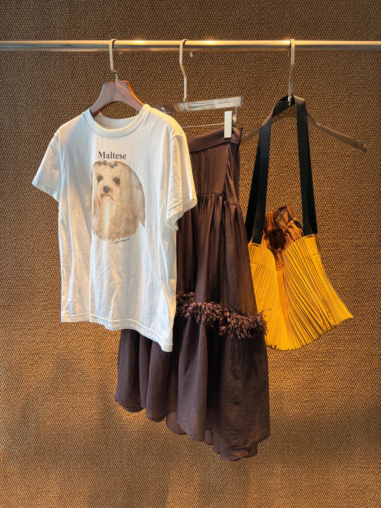 Cupro Skirt Image 2