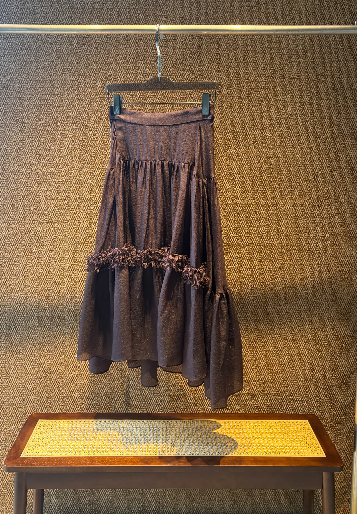 Cupro Skirt Image 3