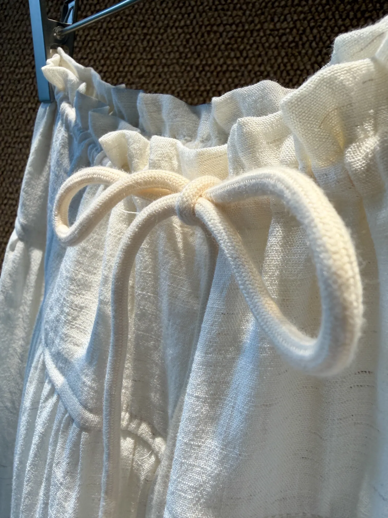 Drawstring Culottes Detail 3