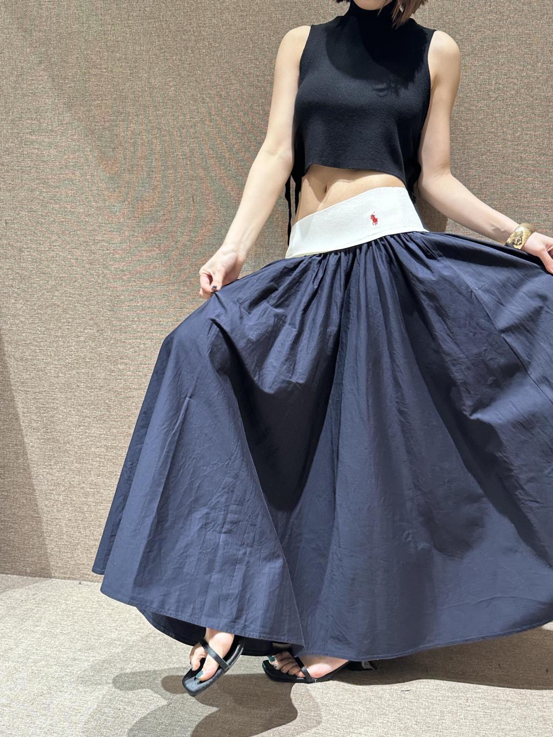 Embroidered Maxi Skirt Detail 2