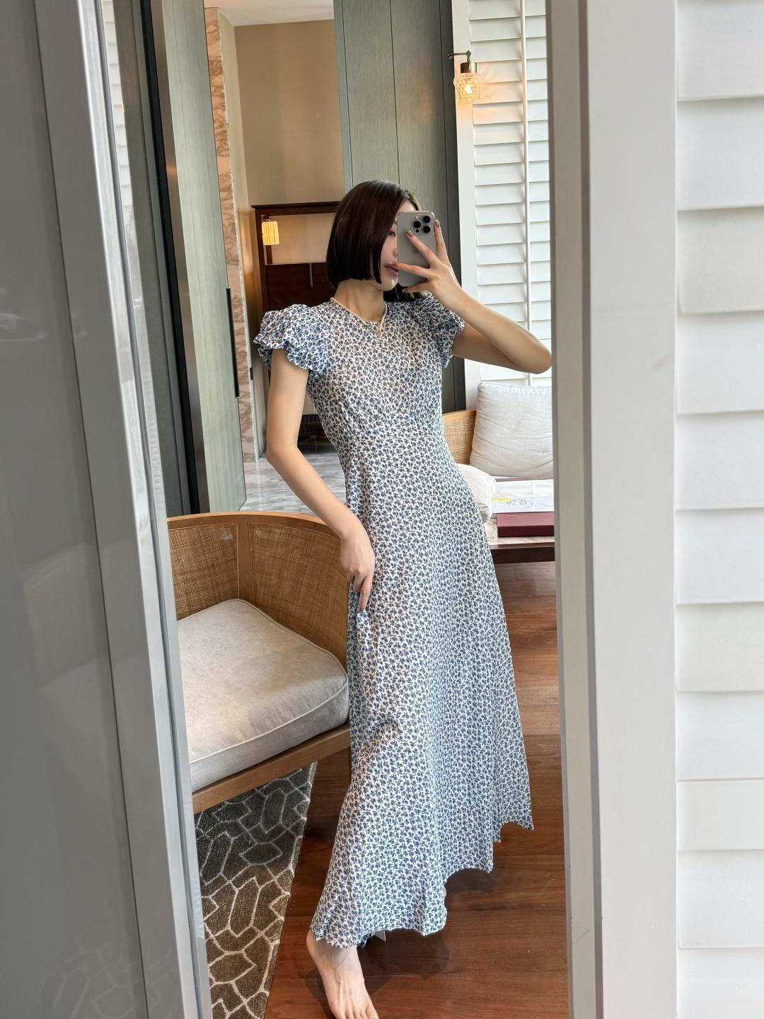 Floral Dress Detail 1