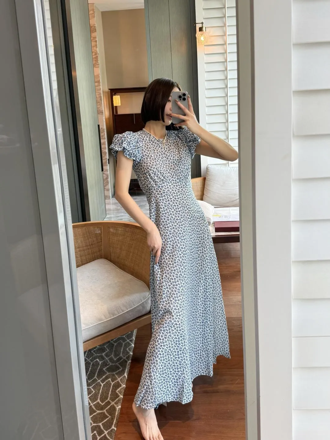 Floral Dress Detail 1