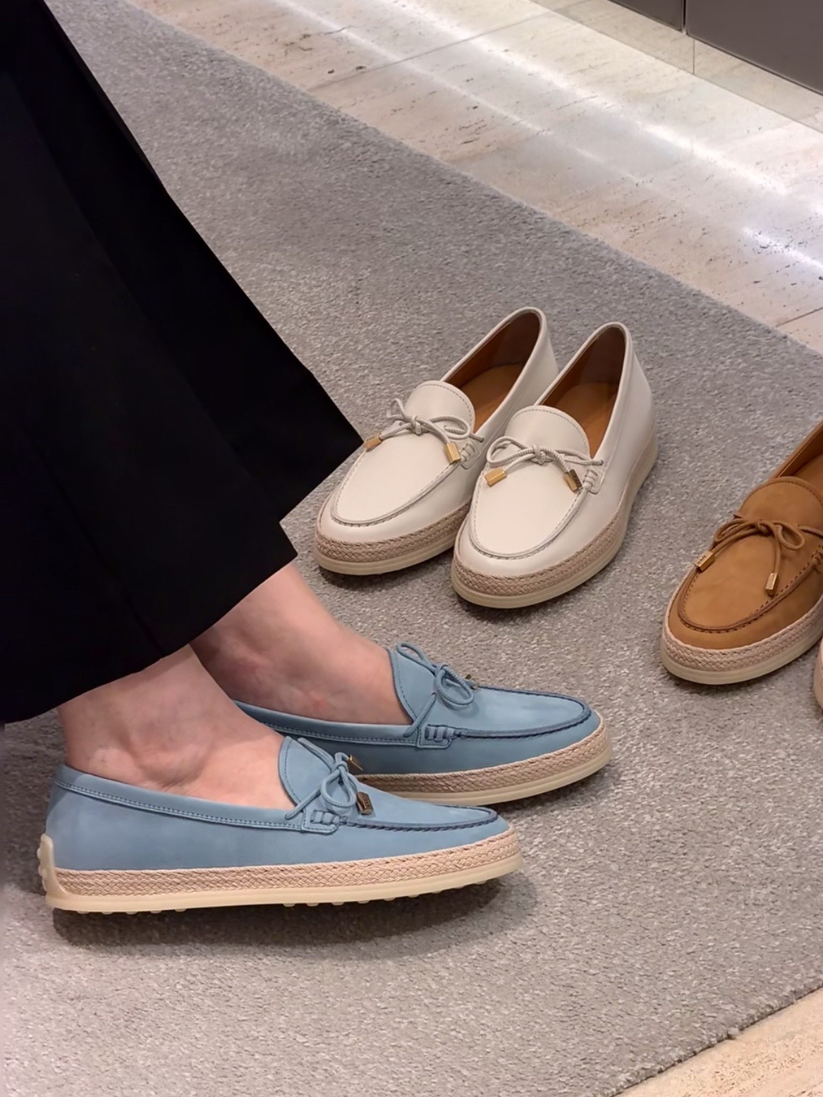 Italian Suede Loafers Detail 1