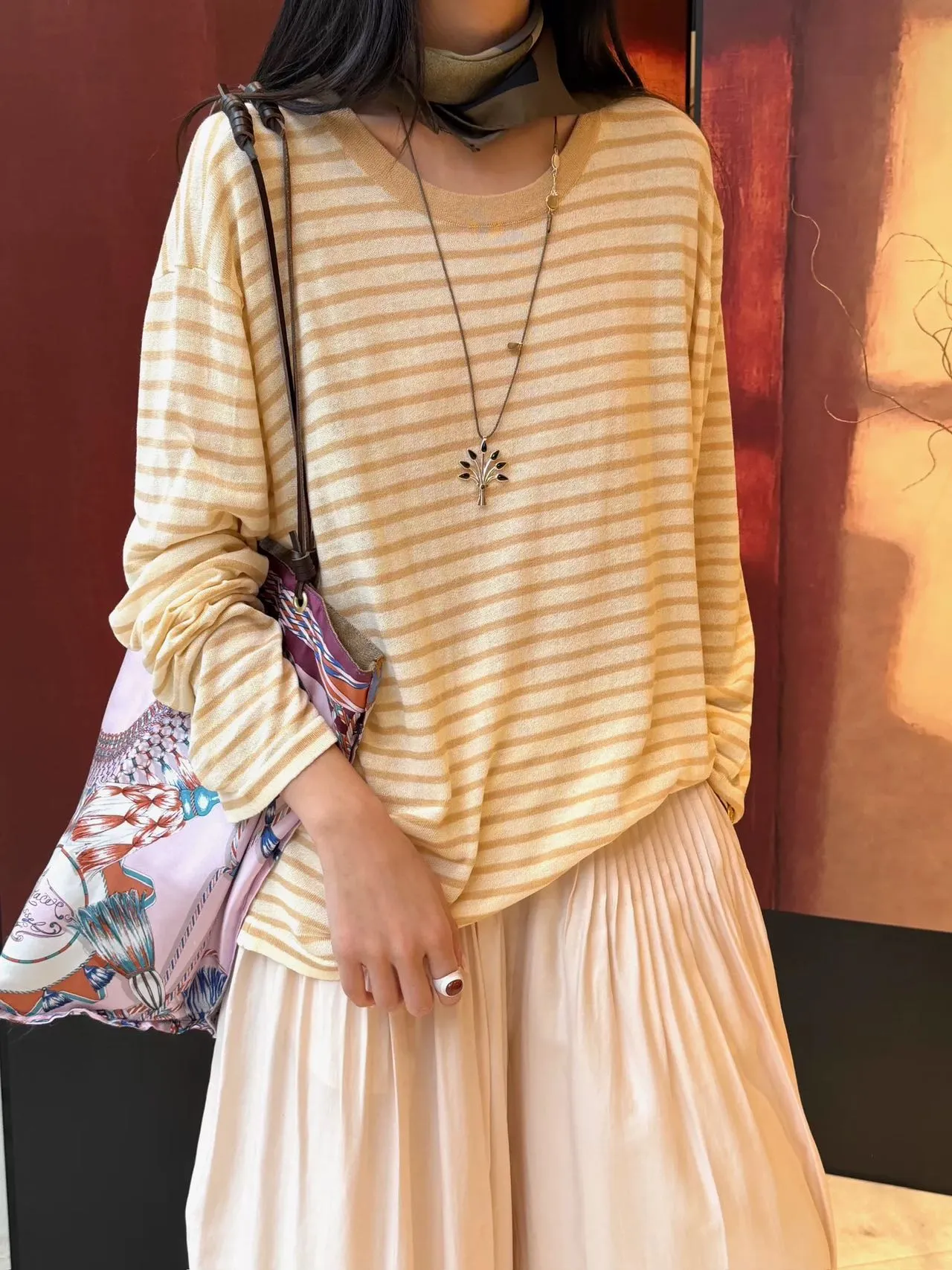 Stripe Cardigan 3
