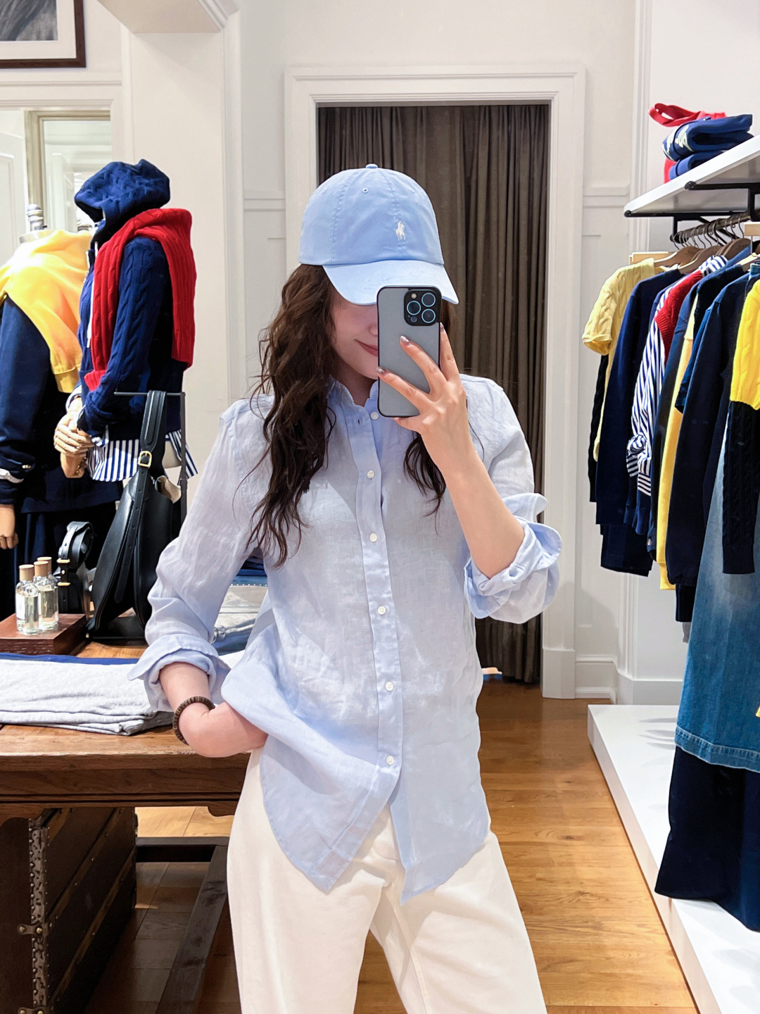 Linen Overshirt Detail 1