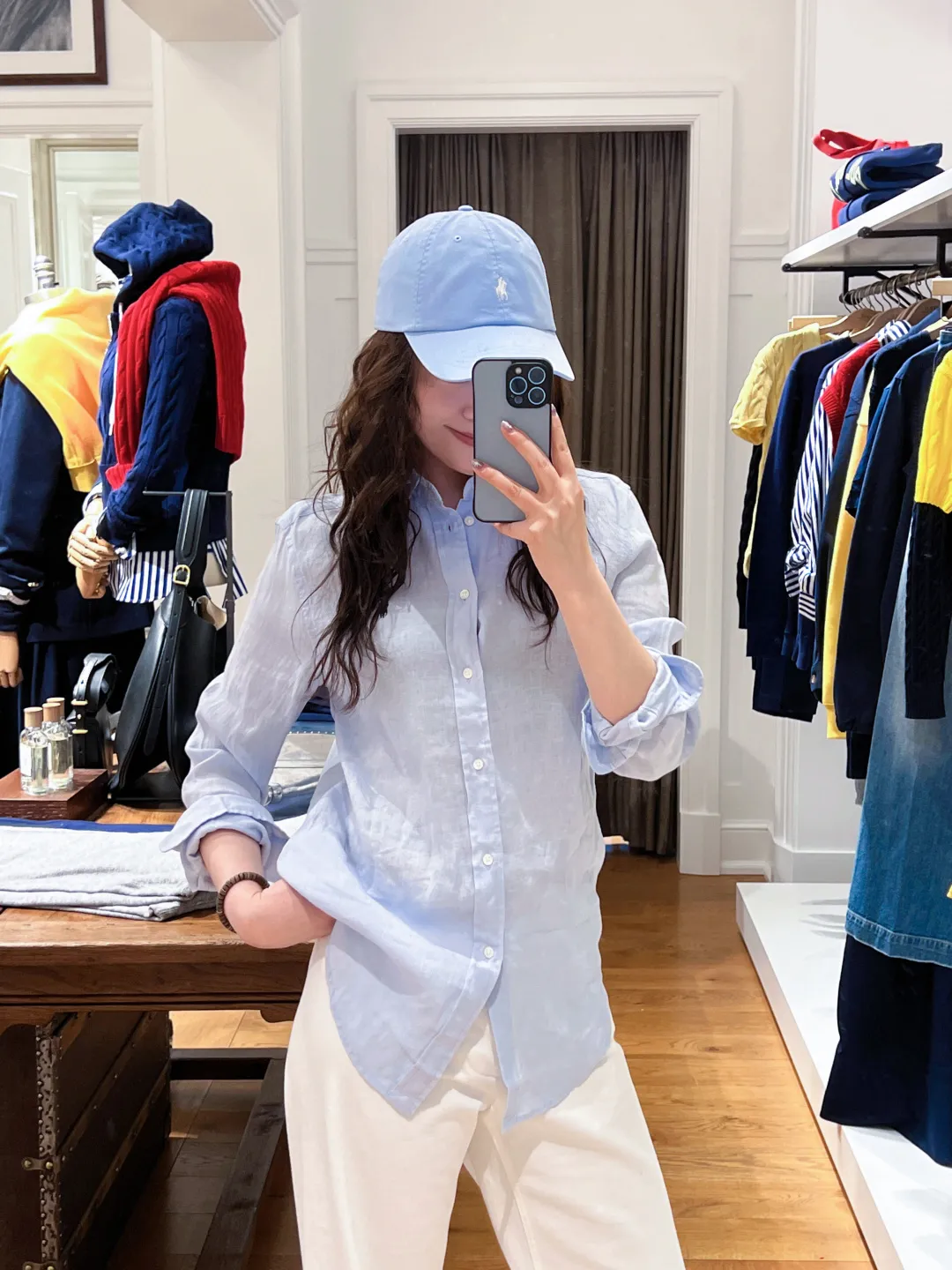 Linen Overshirt Detail 1