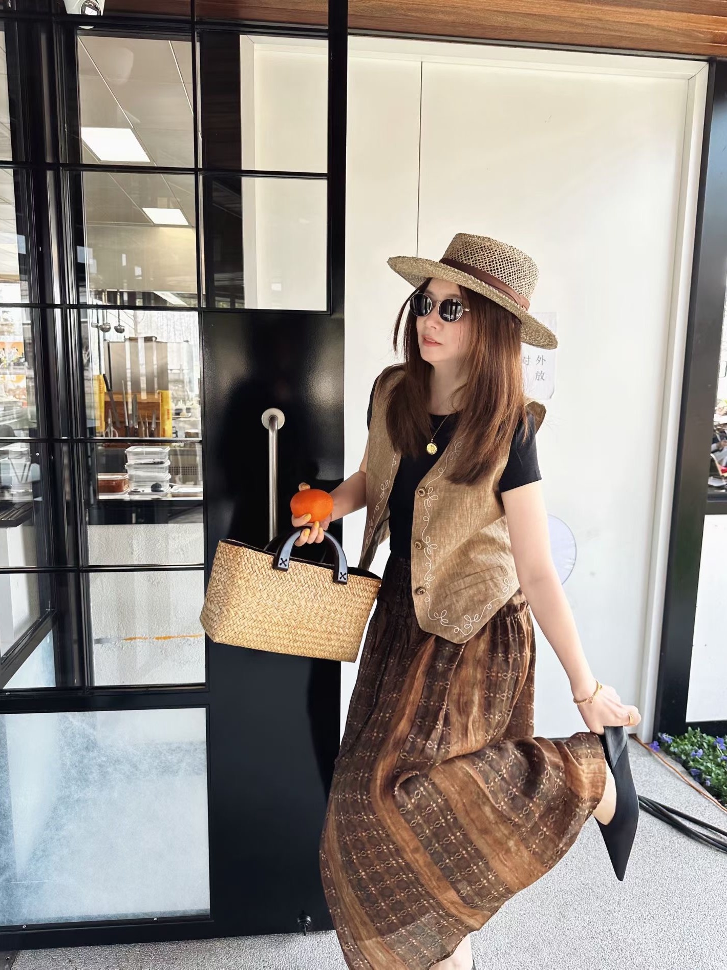 Ramie Skirt Detail 1