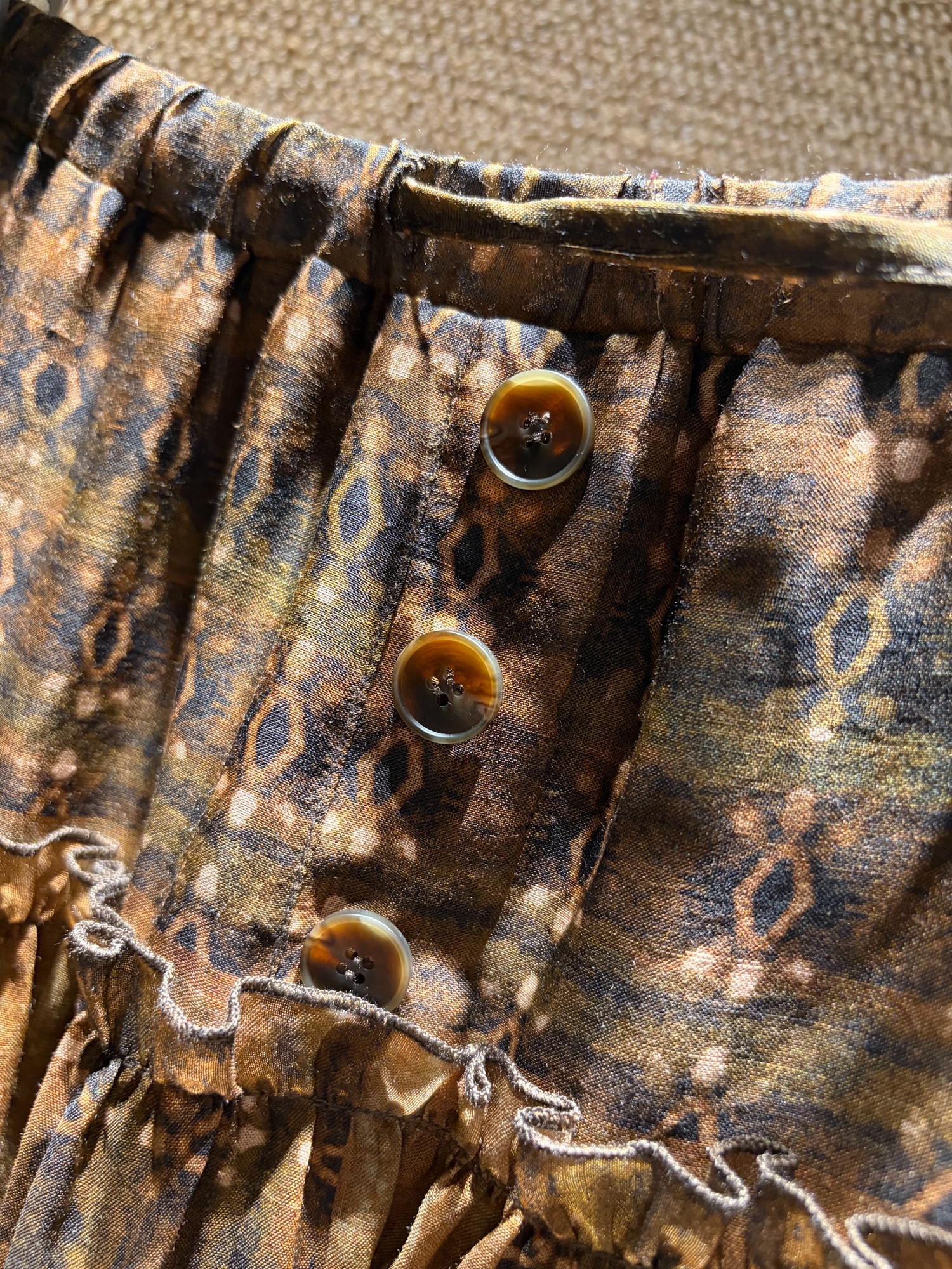 Ramie Skirt Detail 3