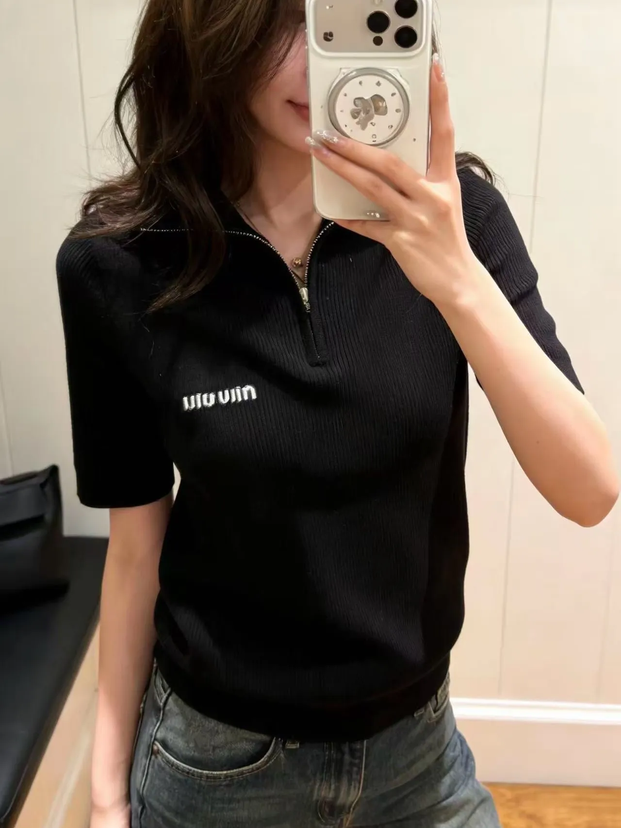 Ribbed Zip Top 3