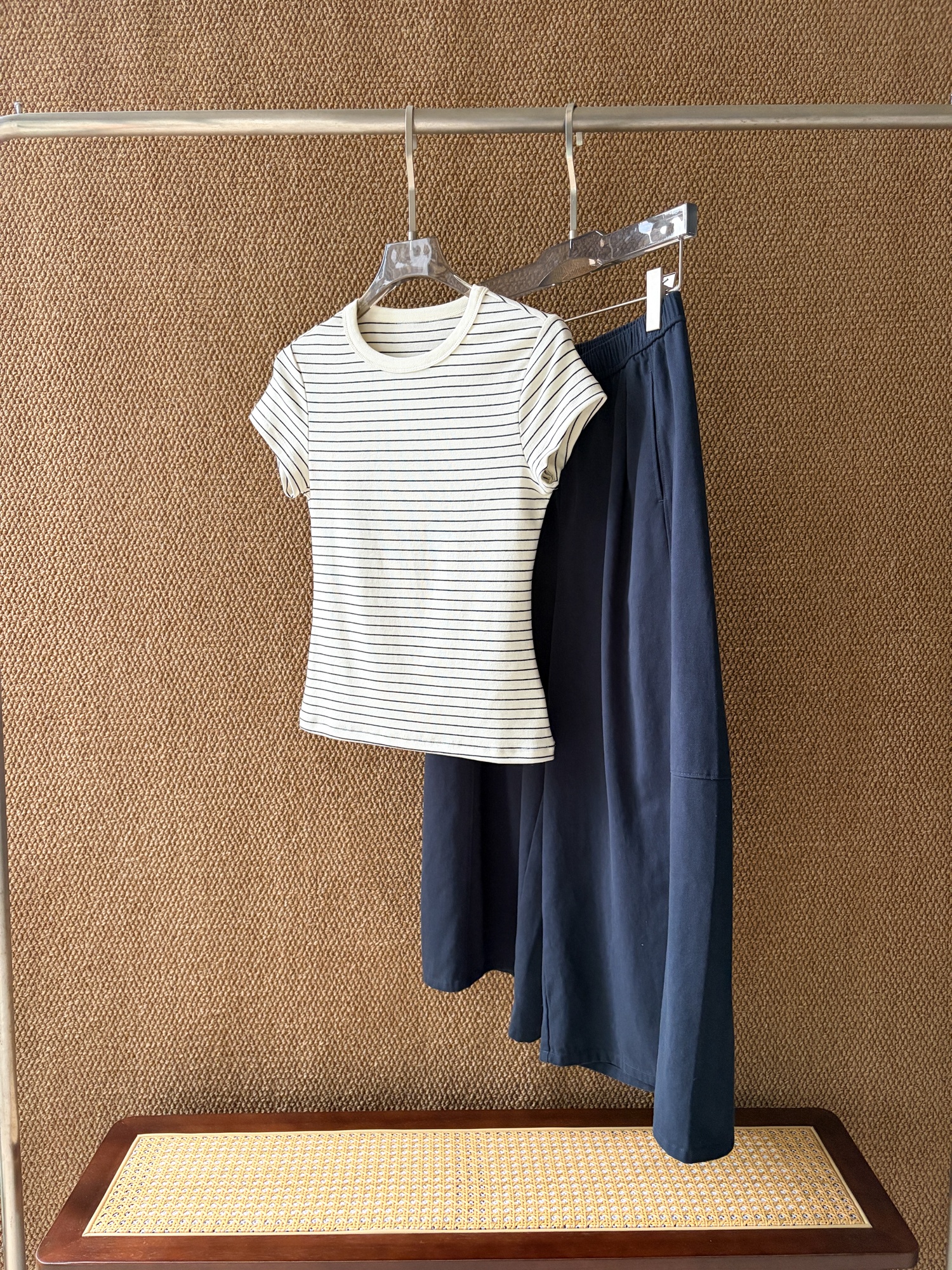 Striped Magic Tee Detail 3