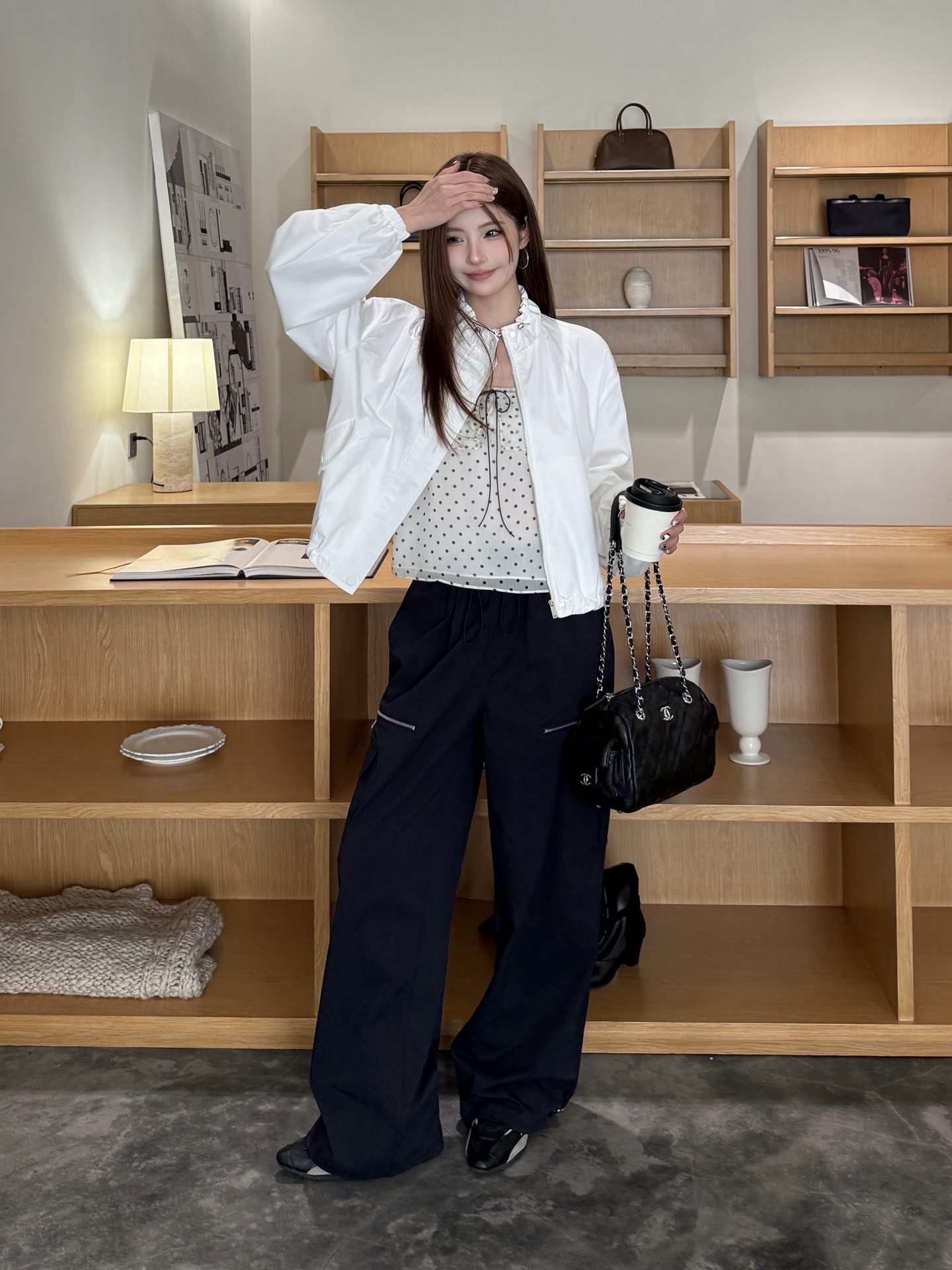 Wholesale Women‘s Utility Jacket | Corduroy Collar Cotton Twill